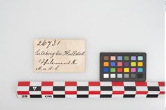 Etikett zu Bronzehenkelschale (NHMW-PRAE-026731)